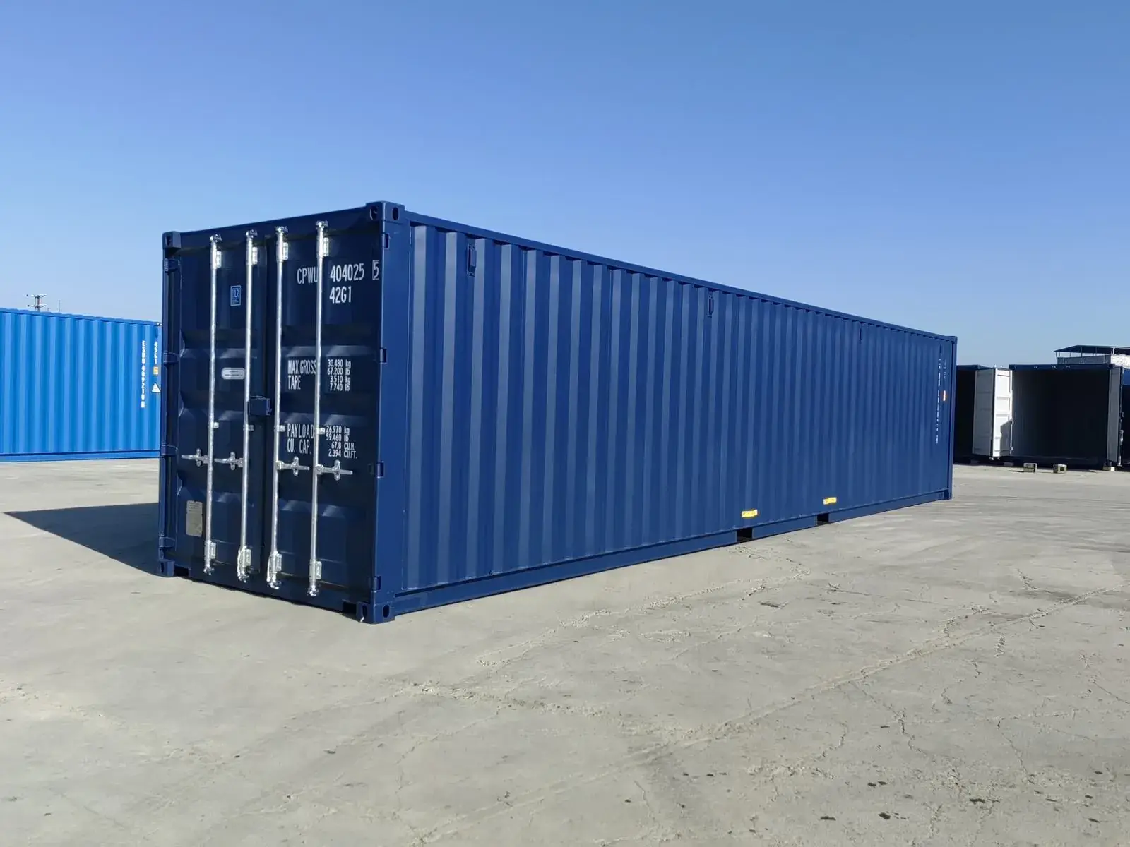40ft standard container – depot network